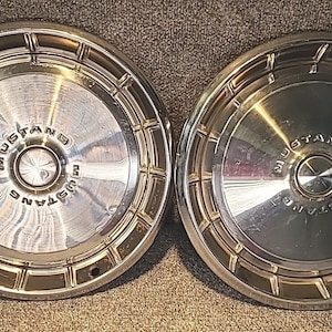 Mustang hubcaps 2024 by year