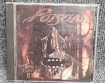 Vintage Poison: Native Tongue CD 1993 Capitol Records BMG