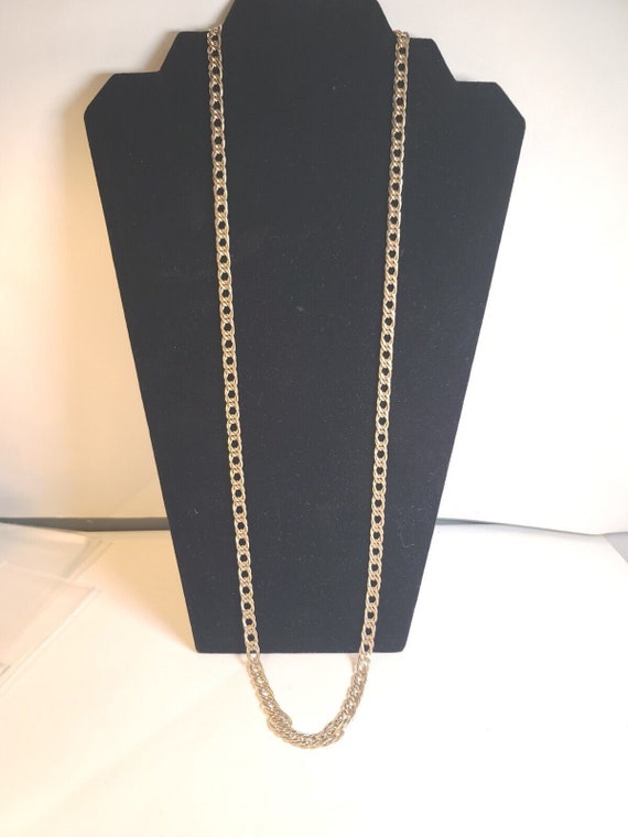 Vintage Avon Gold Plated Rolo Chain Necklace 30 i… - image 2