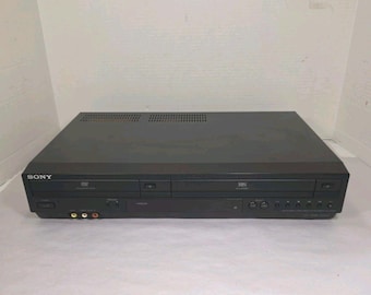 FÖR DELAR Sony SLV-D380P DVD VCR Combo Player - Trasig DVD - Videospelare Fungerar Ingen Fjärrkontroll