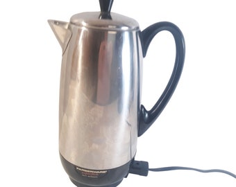 Farberware Superfast Percolator Replacement Parts: Electric Cord, Knob,  Basket, Handle, Lid, Spreader, or Lid 138 B 8 Cup 142B 12 Cup Coffee 