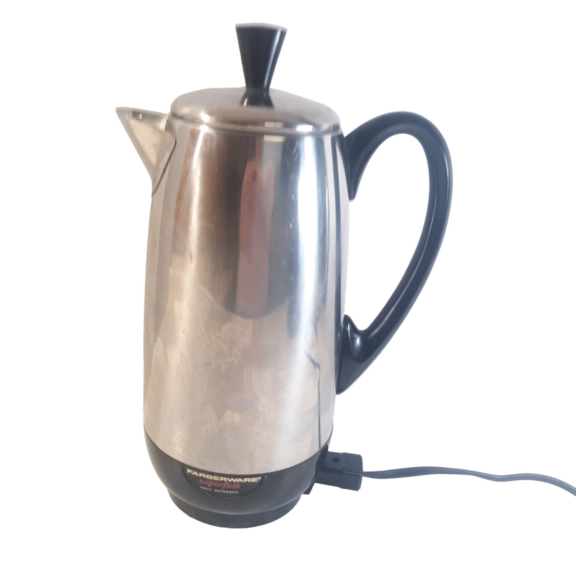 Vtg Farberware SUPER FAST 2-8 Cup Electric Percolator Coffee Maker Model 138