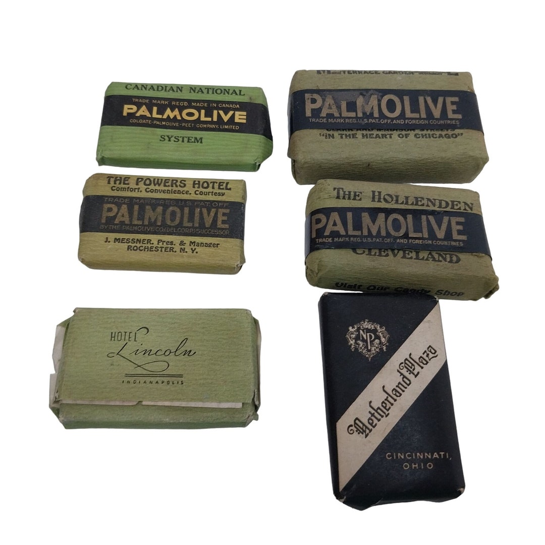 Unoopler Vintage Palmolive Soap Metal Tin Sign - 12x16 Inch Retro Wall Decor