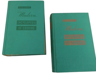Jahrgang 1959 Meta Given's Modern Encyclopedia of Cooking Volumes I & II REVISED