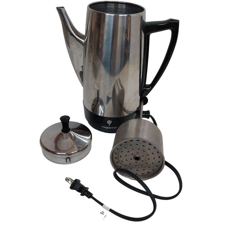 Presto 12 Cup Coffee Maker Percolator Stainless Steel 0281105 Etsy