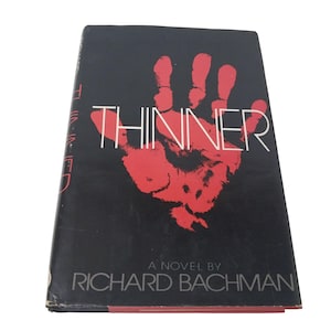 Thinner By Richard Bachman Early Book Club Edition Hardcover Novel 1984