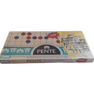 Pente Board Game Special Promotional Edition Vintage Complete Sealed NOS 1989