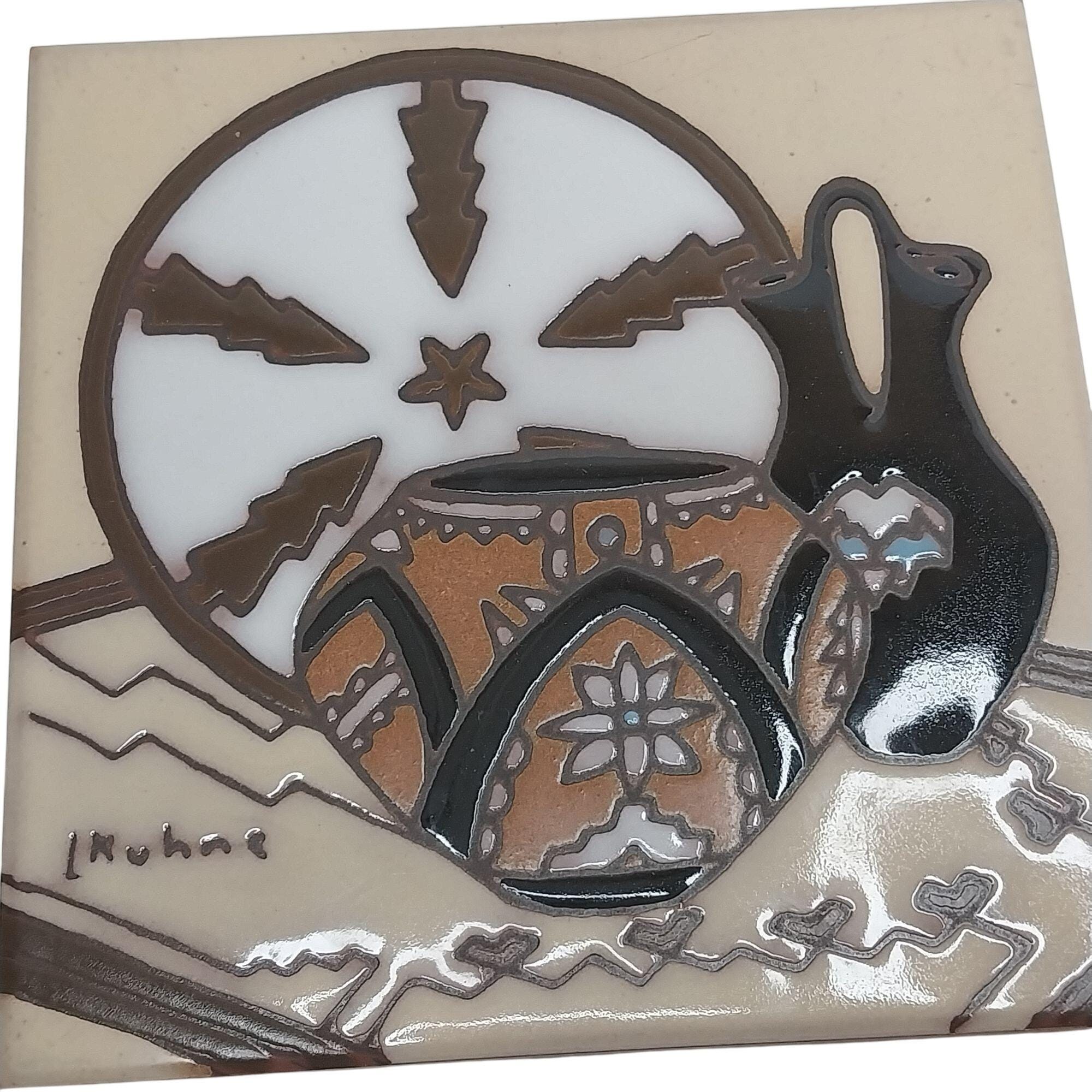 Native American Wall Ceramic Tile - Etsy - Page 4