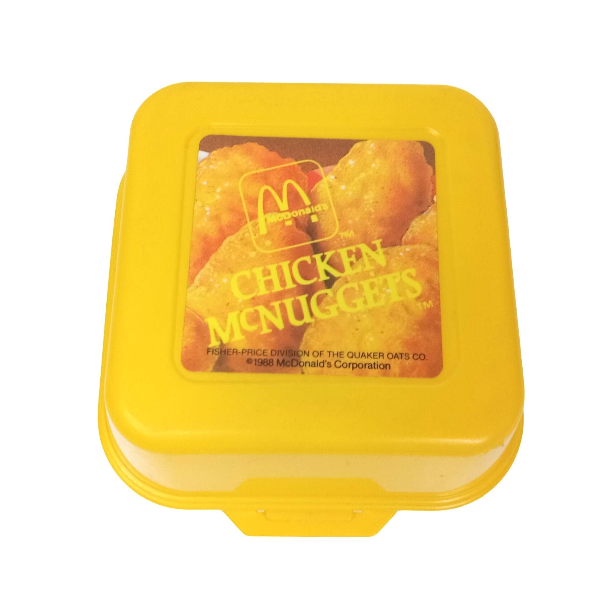 Fisher Price Mcdonalds Chicken Nuggets Box Only Toy Fun With Etsy