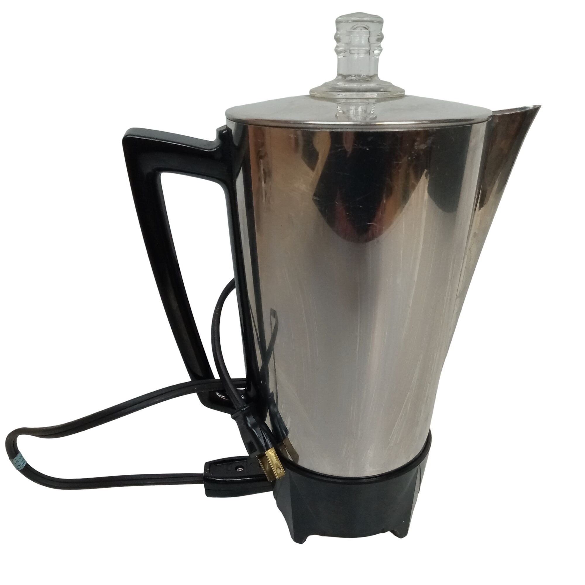 Kenmore Percolator Coffee Pot With Glass Sight Fully Etsy