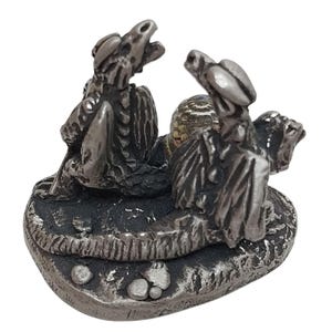 WAPW Miniature Pewter Dragon Figurine The Protagonists Crystal Ball 3908 RPG