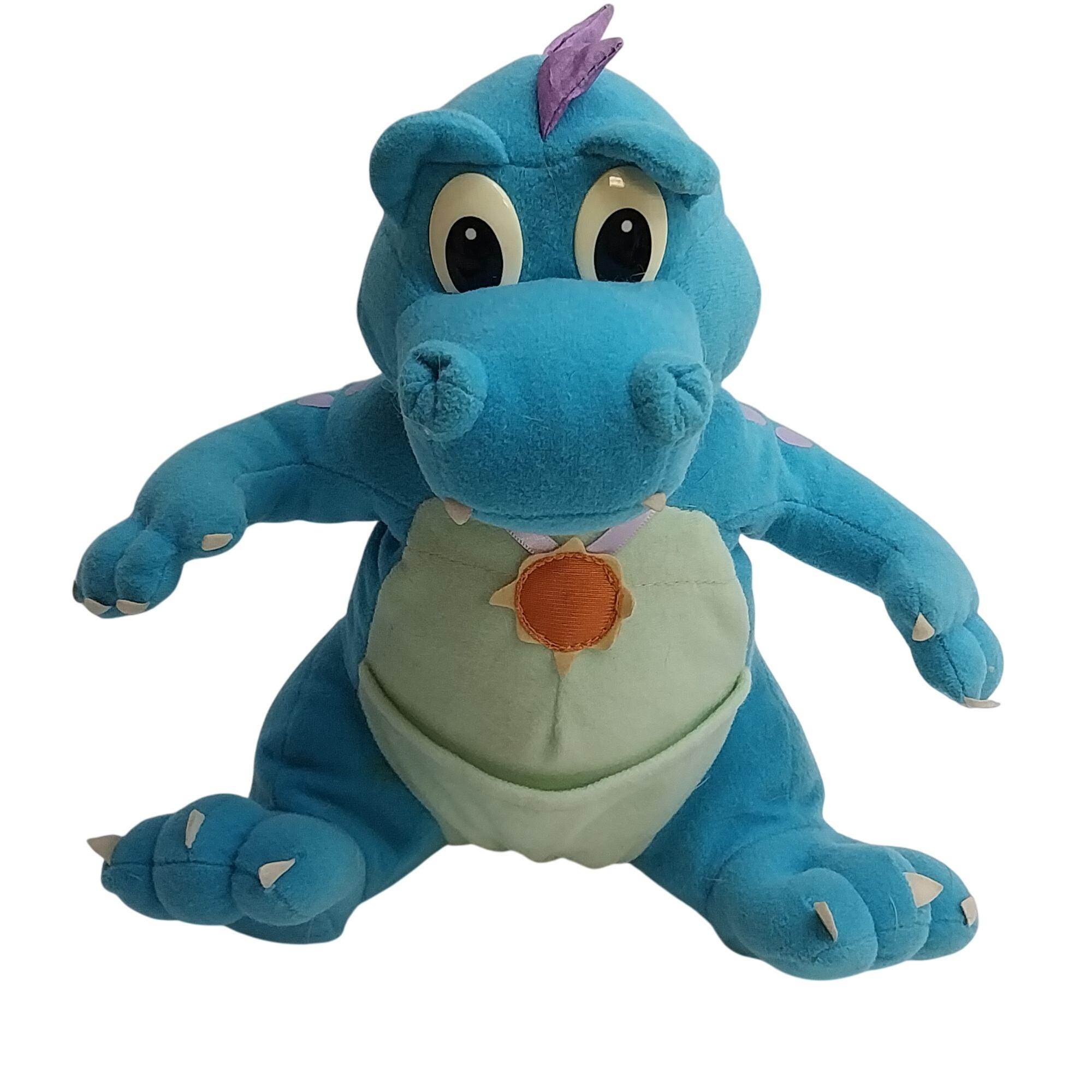 Dragon Tales Ord Plush 1999 Blue Dinosaur Stuffed Animal Toy Playskool -  Etsy India, image size:2000x2000