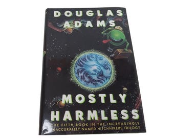 Guía del autoestopista casi inofensivo n.º 5 de Douglas Adams (tapa dura)