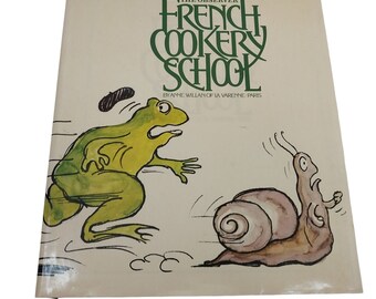 The Observer French Cookery School Anne Willian Cookbook RARE DUST JACKET 1980