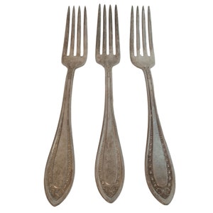 Oneida Silverplate Dinner Forks - Set of 3