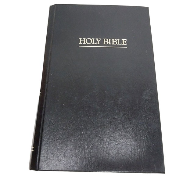 Holy Bible 1989 Black Bonded Leather Zondervan