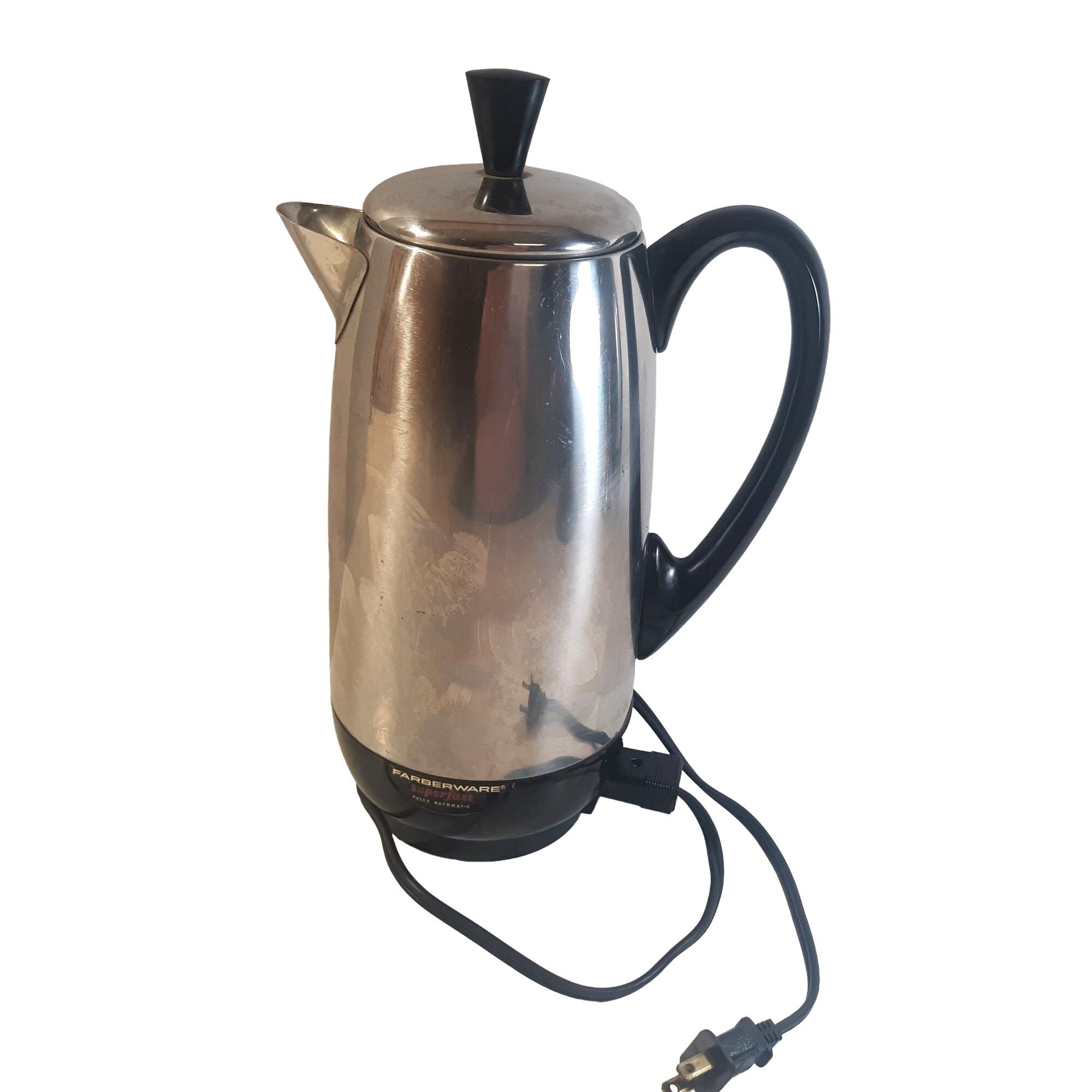 Electric Percolator 8 Cup Farberware Superfast Stainless Steel