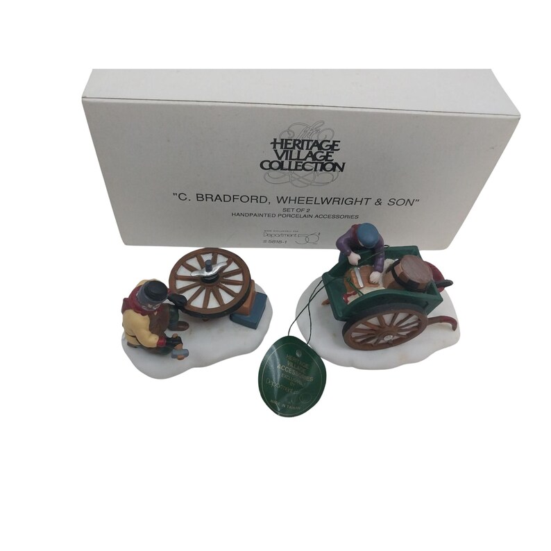 Department 56 Heritage Village C. Bradford Wheelwright & Son - Thumbnail 2