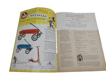 Walt Disney's Mickey Mouse Club Magazine Volume #1 Issue #4 Fall