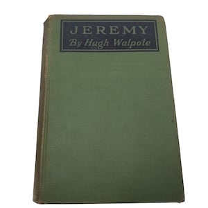 Jeremy de Hugh Walpole Vintage HC Libro 1919