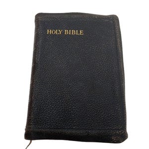 Antieke referenties Holy Bible Oxford University Press 1899 Vergulde randen en kaarten