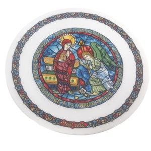Noel Vitrail By D&#39;Arceau Limoges Collectible Plate Number 8