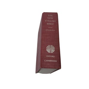 The New English Bible With The Apocrypha 1970 Oxford & Cambridge Press Hardcover