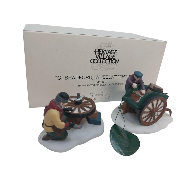 Department 56 Heritage Village C. Bradford Wheelwright & Son - Thumbnail 3