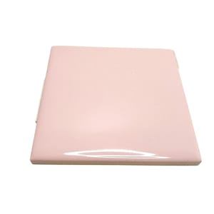VTG Romany Spartan Pink Square Bullnose Ceramic Reclaimed Wall Tile 4.25&quot;  Glossy