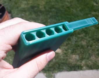 Tubo cónico King Size con tapa deslizante, impreso en 3D, para porros, resistente a aplastamientos y olores.