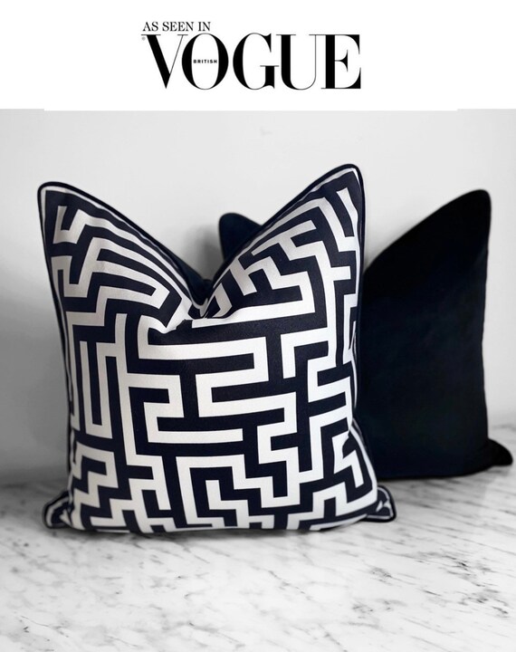 geo pattern cushions
