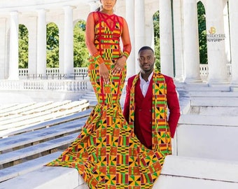 Kente Wedding Dress Etsy