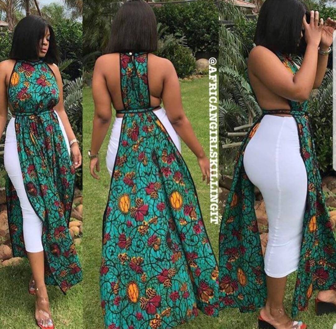 African summer dress / african print maxi dress / ankara maxi | Etsy