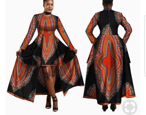 high low ankara dresses