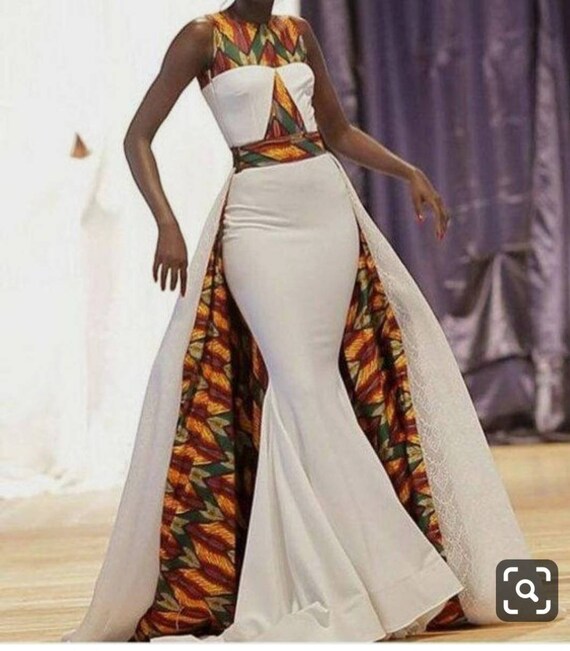 african homecoming dress