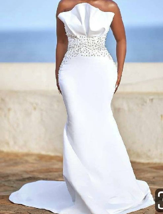 white african prom dress