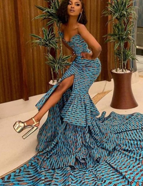 ankara prom dresses