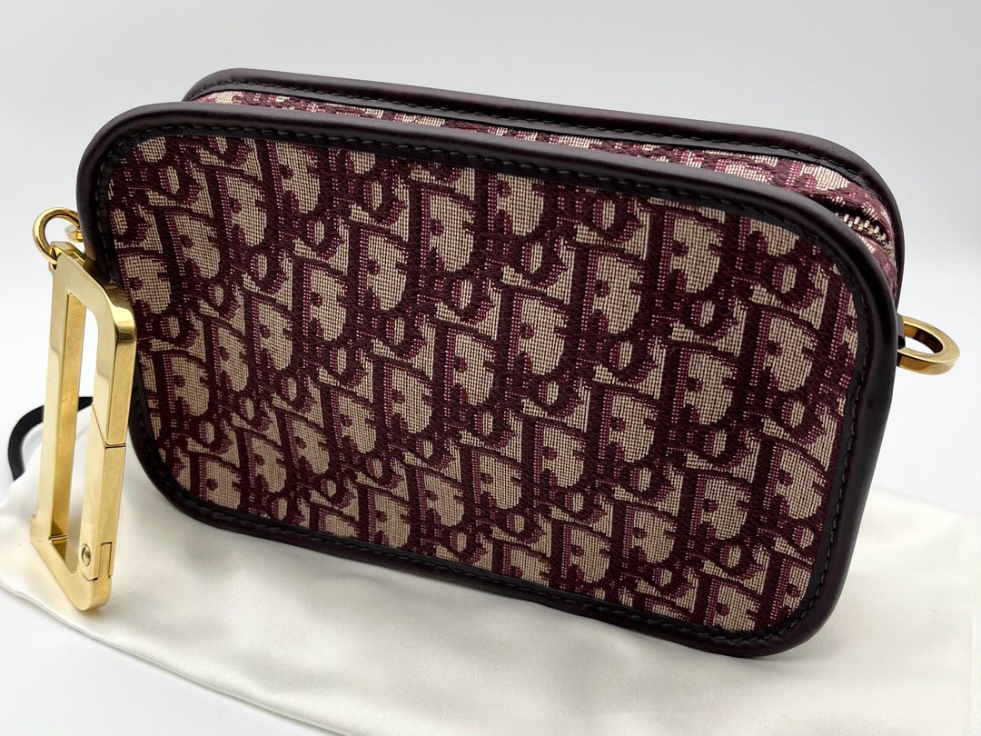Vintage Dior Monogram Terry Cloth Cushion Cover