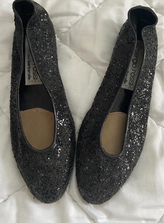 Rossi bailarinas negras Barbarella P.39 - Etsy España