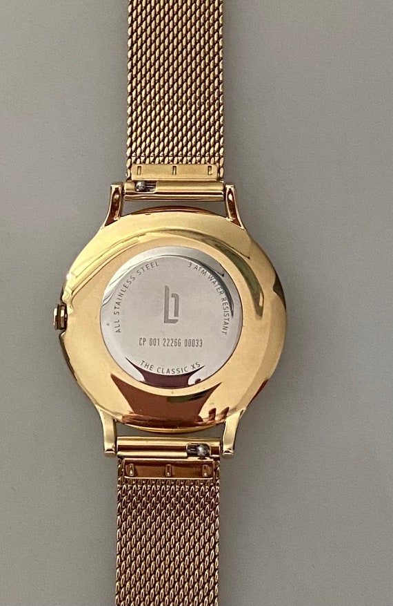 Lilienthal Berlin horloge Classic XS Goudbruin nieuwstaat in doos Etsy Nederland