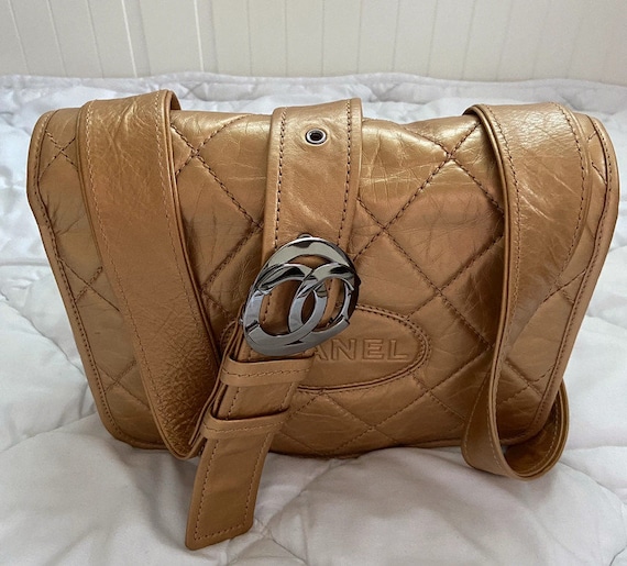 Chanel Vintage Flap Shoulder Bag Quilted Suede Medium at 1stDibs