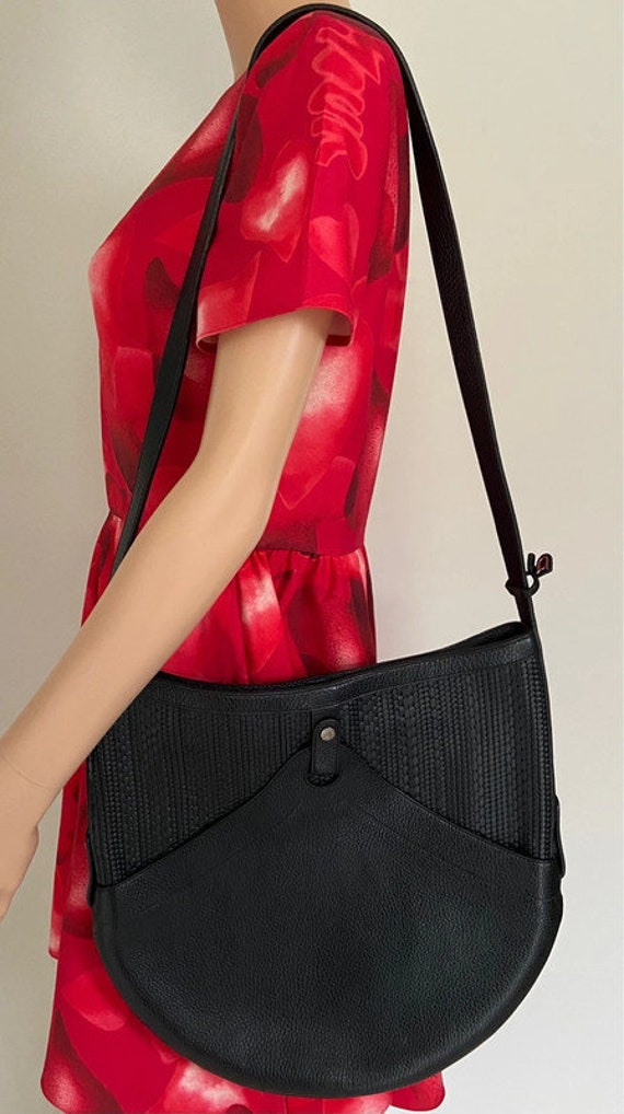 Delvaux Vintage Leather Bucket Bag