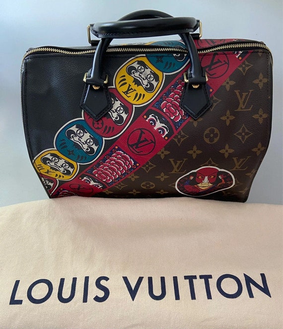 Louis Vuitton Speedy 30 Kabuki Bag Limited Edition Dustbag 