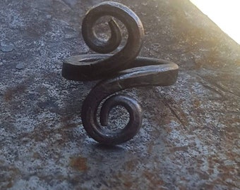 Geschmiedeter Spiralring