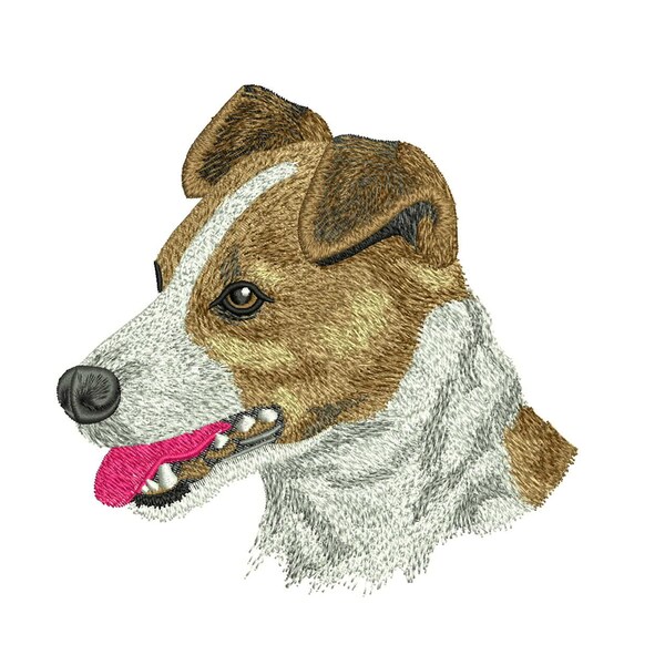 Jack Russell Embroidery File Etsy