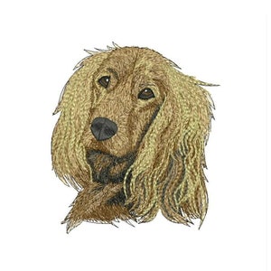English Cocker Spaniel Dog Embroidery Designs Dog face T-Shirt Machine Embroidery Digital File Instant Download