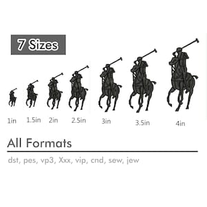 Horse Rider Embroidery Design: Equestrian Machine Embroidery (Digital Download)