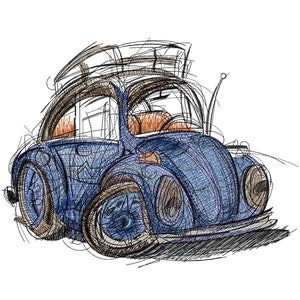 Vintage Car Embroidery Designs Outstanding Car machine embroidery Designs Digital File Instant Download