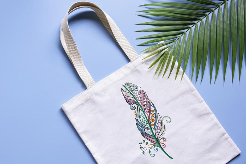 Colorful Feather Embroidery Designs wonderful Machine Embroidery Digital Designs