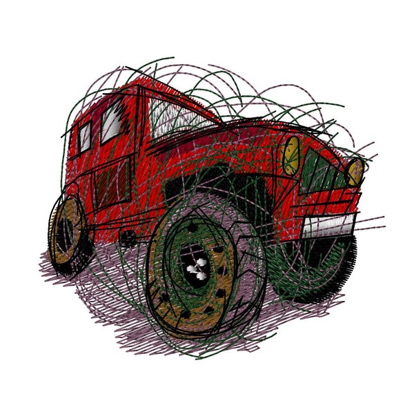 Wrangler Jeep,  Artistic Embroidery Designs 2 Hoop Size 4x4 , 5x7 Attraction For a Jeep Lover Machine Embroidery Designs Digital file